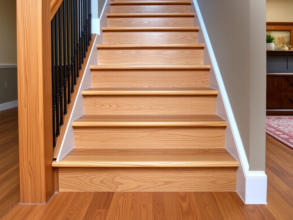 Custom Stair Tread and Nosing Installation in Oxford, MS - visual example