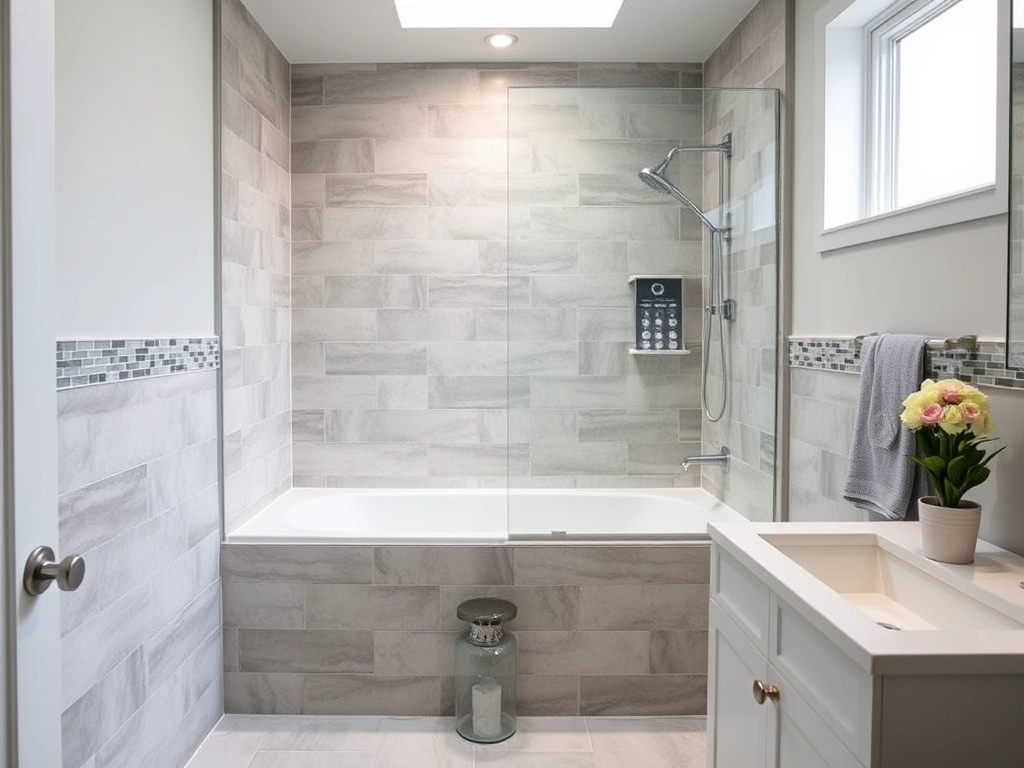 Tub-to-Shower Conversions in Oxford, MS: Modern Walk-In Showers - visual example